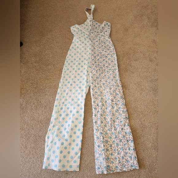 ASH & EDEN SARAH HALTER NECK JUMPSUIT - Picture 3 of 6